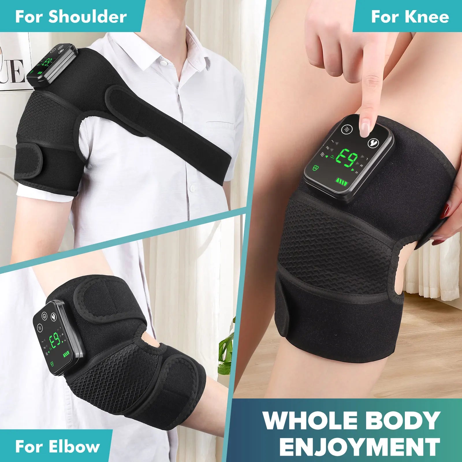 Back to Moving Heated Massage Wrap — 2-Pack Bundle (Save 20%)
